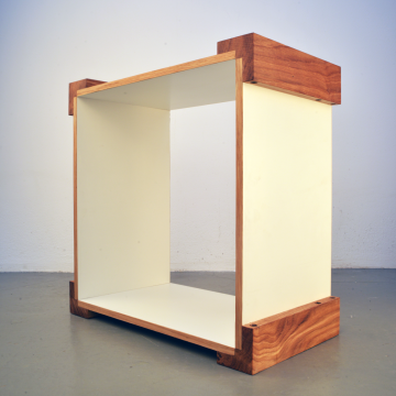 Rutow40 weiß-Eiche 25cm