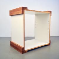 Rutow40 weiß-Eiche 30cm