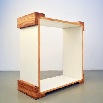 Rutow40 weiß-Eiche 20cm